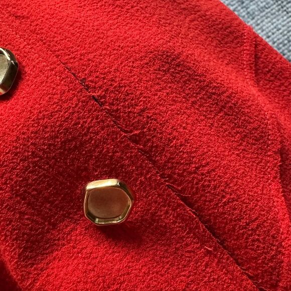 Rebecca Vallance Orange Beltran Midi Dress 8 - Picture 7 of 7